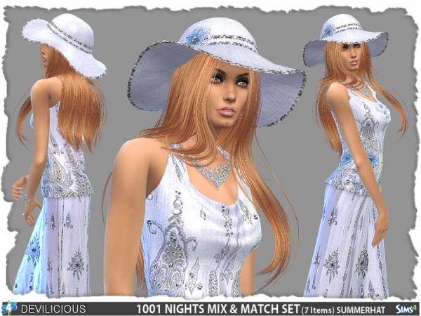  The Sims Resource: 1001 Nights Mix n Match Set by Devilicious