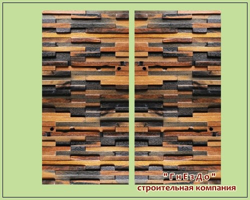  Sims 3 by Mulena: Wallpaper Wooden steny 001
