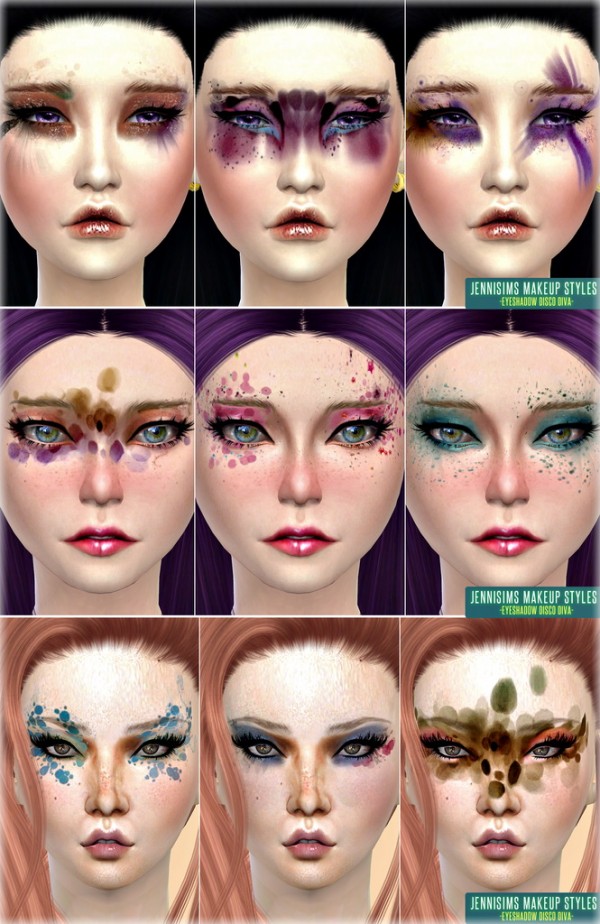  Jenni Sims: Makeup Styles Disco Diva Fantasy Eyeshadow