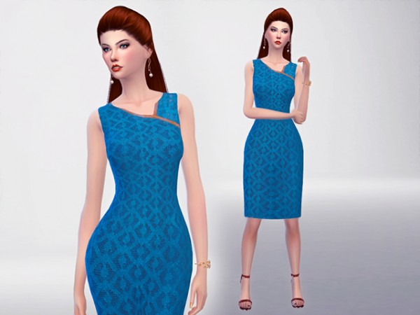  Sims Fans: Lyr   Dress by Tangerine