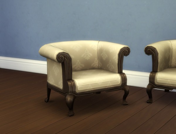  Mod The Sims: Cuttlefish Living Chair by plasticbox