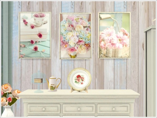  Sims by Severinka: Sweet Provence paintings