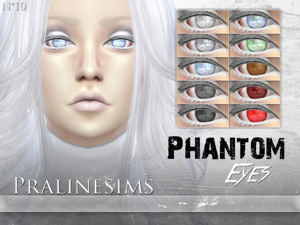  The Sims Resource: Phantom Eyes by Pralinesims