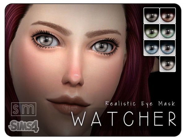  The Sims Resource: Watcher    Realistic Eye Mask