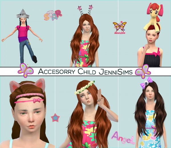  Jenni Sims: Bow Eye, Headband, Origami Hat, My Little Pony, Flower