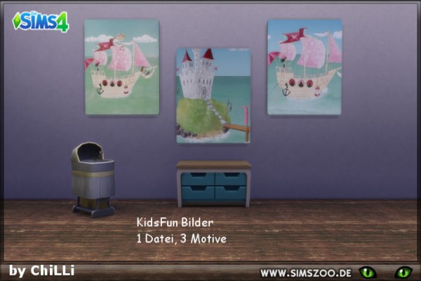  Blackys Sims 4 Zoo: Kids room 1 by  ChiLLi
