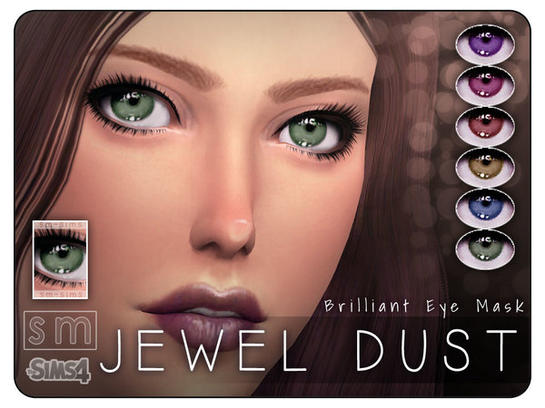  The Sims Resource: Jewel Dust    Brilliant Eye Mask by Screaming Mustard