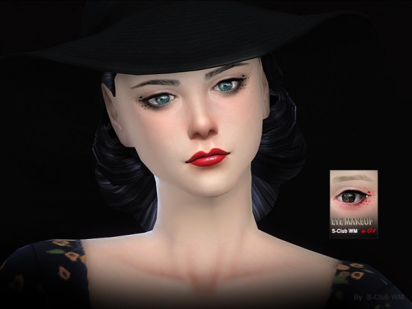  The Sims Resource: Eye makeup 01 by S Club