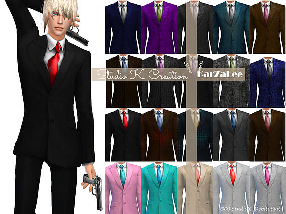 Studio K Creation: Debito outfit • Sims 4 Downloads