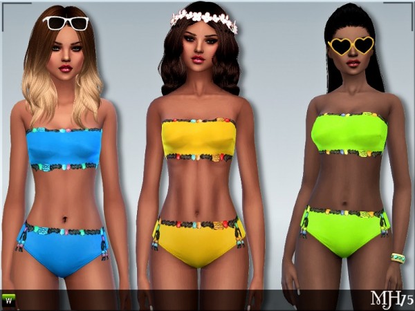  The Sims Resource: Tropical Bikini by Margeh 75