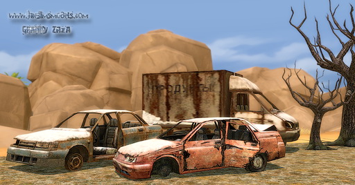  The Sims Models: Cars (decor) by Granny Zaza