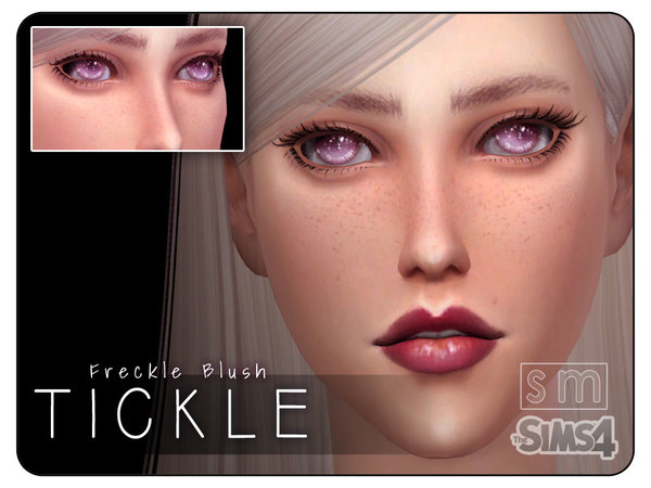  The Sims Resource: Tickle    Freckle Blush by Screaming Mustard