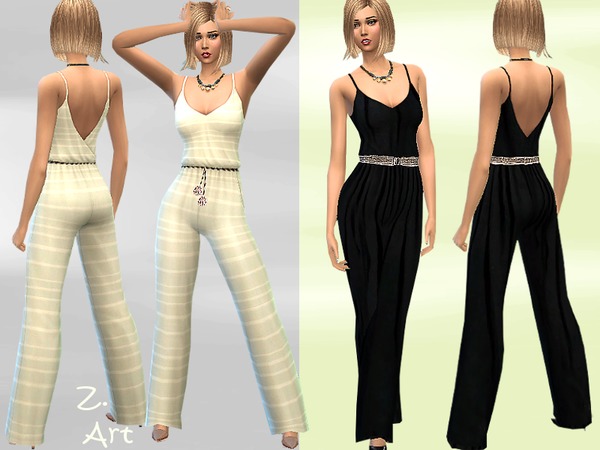  The Sims Resource: Relaxation bodysuit by Zuckerschnute20