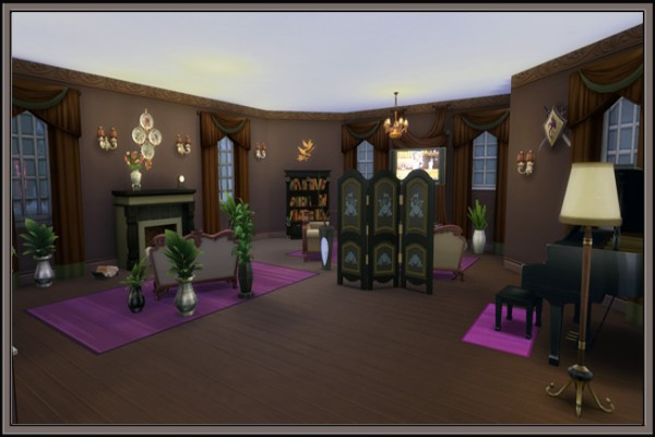  Blackys Sims 4 Zoo: Eldritch Manor by MadameChaos