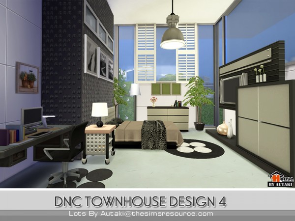  The Sims Resource: DNC Townhouse Design 4 by Autaki