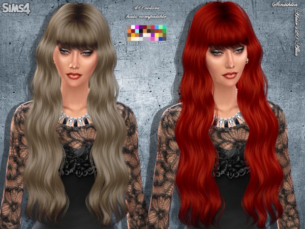  The Sims Resource: Sintiklia   Hair s20 Alia