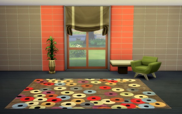  Ihelen Sims: Geometric rug
