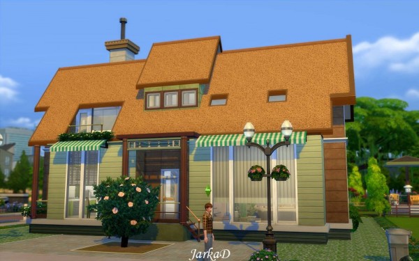  JarkaD Sims 4: Family House No.8