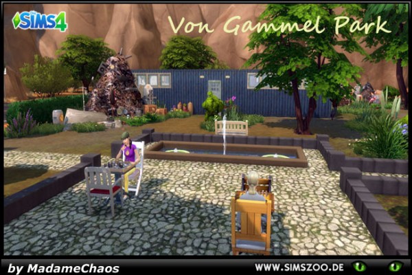  Blackys Sims 4 Zoo: Von Gammel Park by MadameChaos