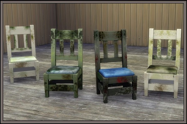  Blackys Sims 4 Zoo: Vintage chairs by Cappu