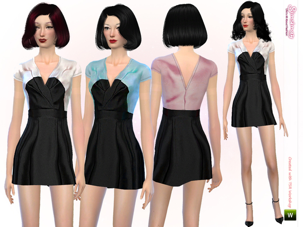  The Sims Resource: Classics Collection   Classy Dress by Simsimay