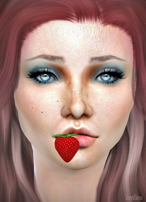  Jenni Sims: Strawberry mouth