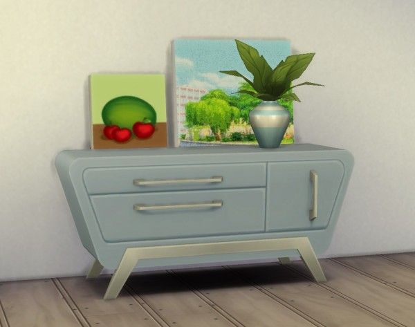 Mod The Sims: Painting Wall Holder ‒ Lean Anywhere by plasticbox