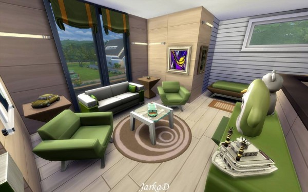  JarkaD Sims 4: Family House No.9