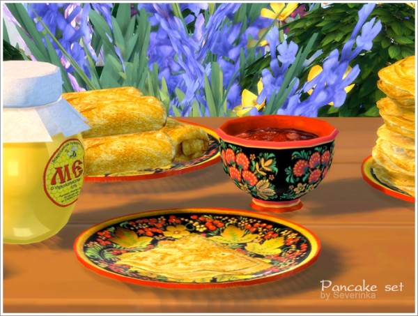  Sims by Severinka: Pancake set
