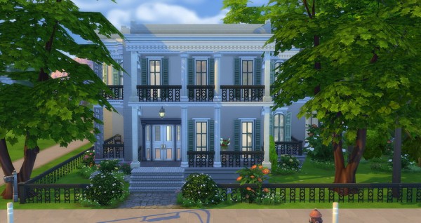  Studio Sims Creation: Mayfair (1239 First Street, Garden District, New Orleans)