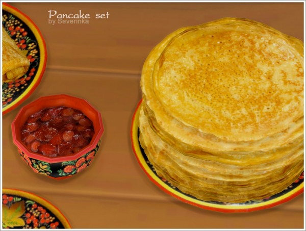  Sims by Severinka: Pancake set