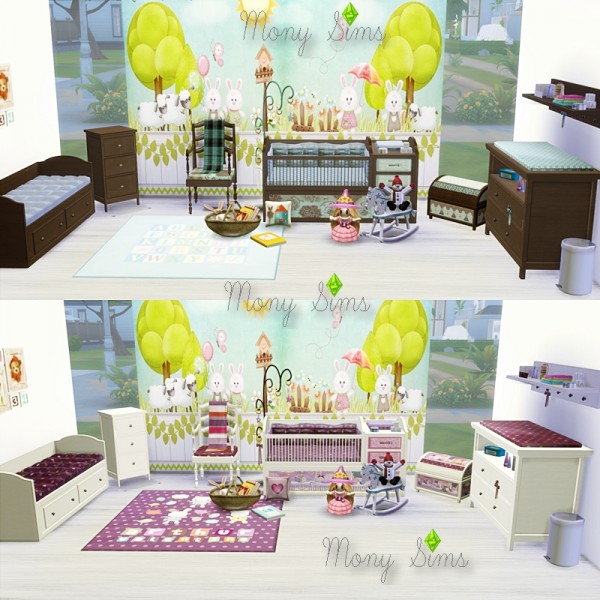 Mony Sims: Nursery Bedroom Conversion from  TS2 to TS4