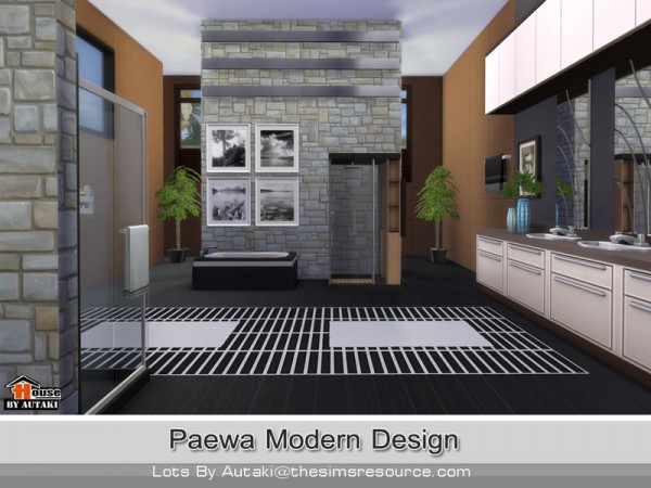  The Sims Resource: Paewa Modern Design by Autaki