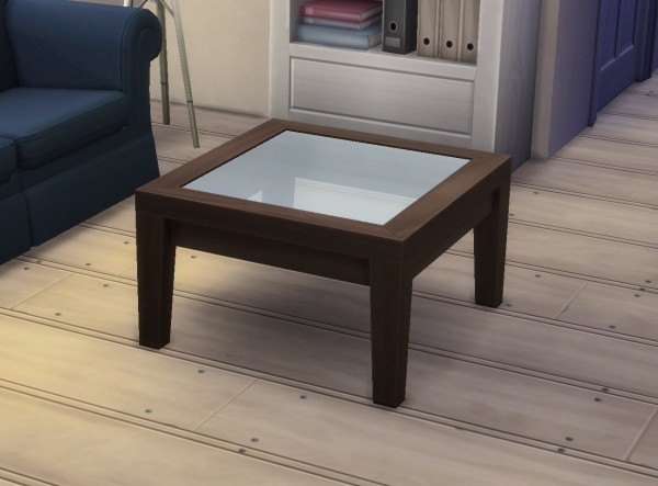  Mod The Sims: Square Coffee Table by plasticbox