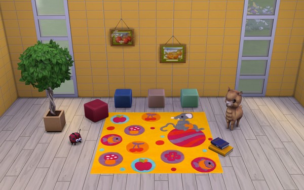  Ihelen Sims: Zoo carpet
