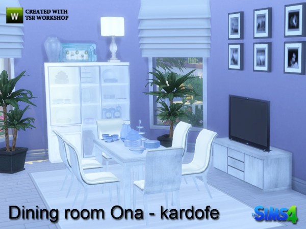  The Sims Resource: Diningroom Ona by Kardofe