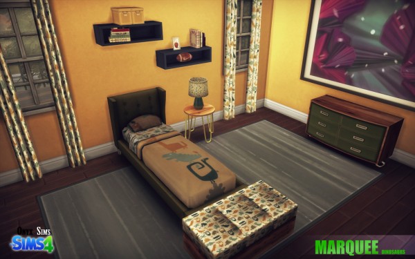 Onyx Sims Marquee Bedroom Set • Sims 4 Downloads
