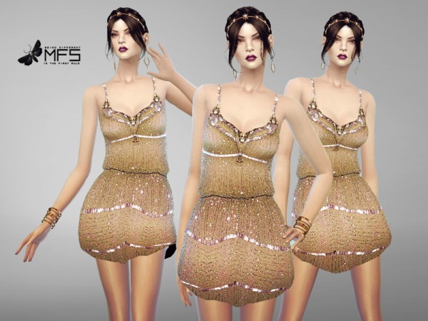  MissFortune Sims: Ellie Dress