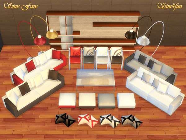  Sims Fans: Modern Livingroom by Sim4fun