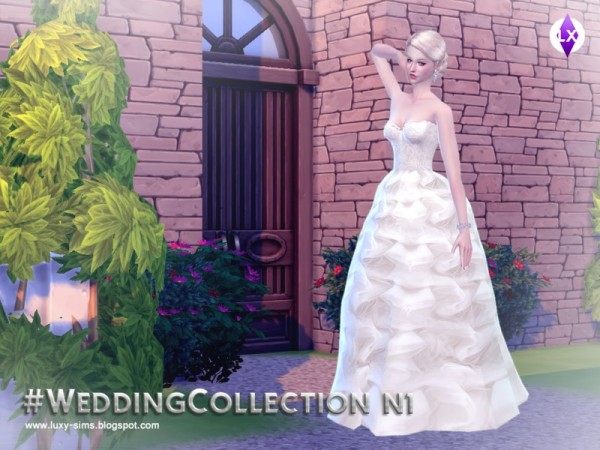  The Sims Resource: Wedding Collection N1 by LuxySims3