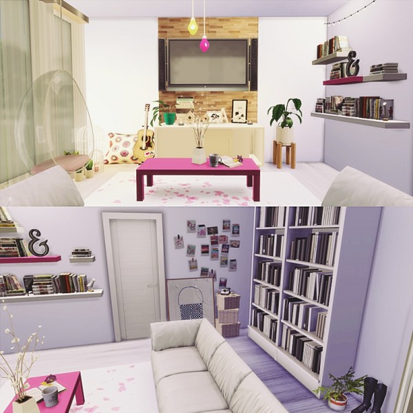  Mony Sims: The Cute Livingroom