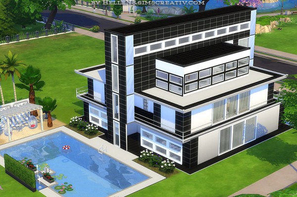  Sims Creativ: Modern design 3 by HelleN