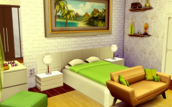  Homeless Sims: Contemporary modern house