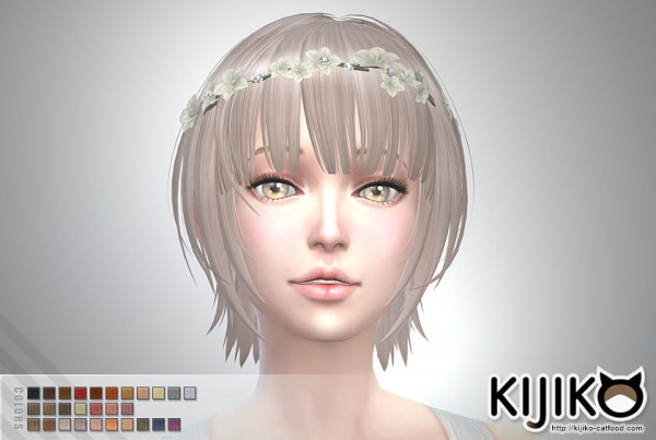  Kijiko: Bob with Straight Bangs (for Female)