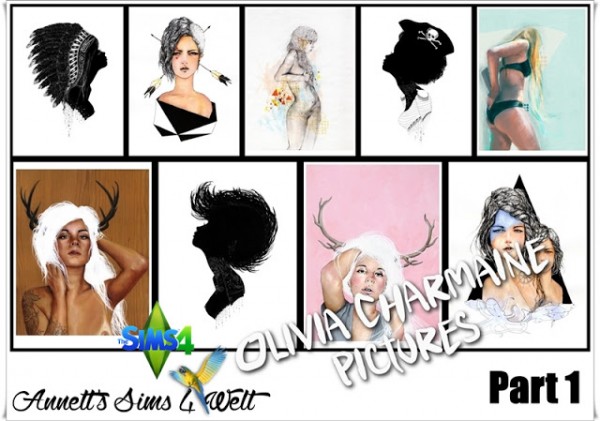 Annett`s Sims 4 Welt: Olivia Charmaine Pictures Part 1 & 2