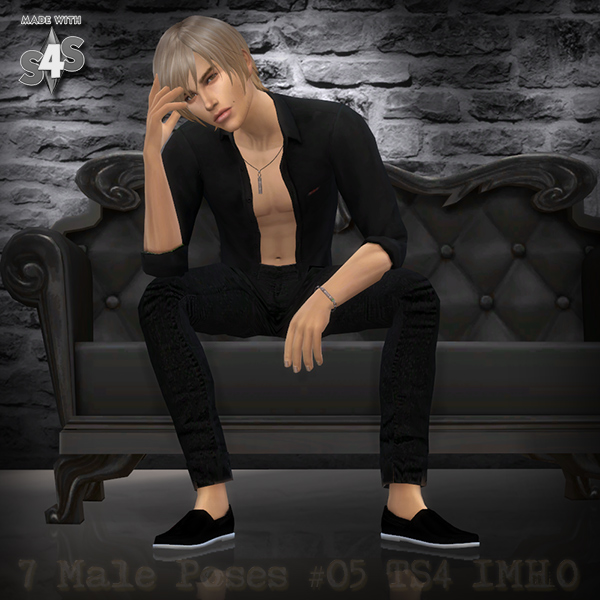  IMHO Sims 4: 7 Male Poses 05