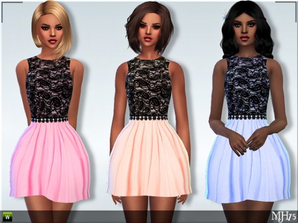  Sims 3 Addictions: Coralie Dress by Margies Sims