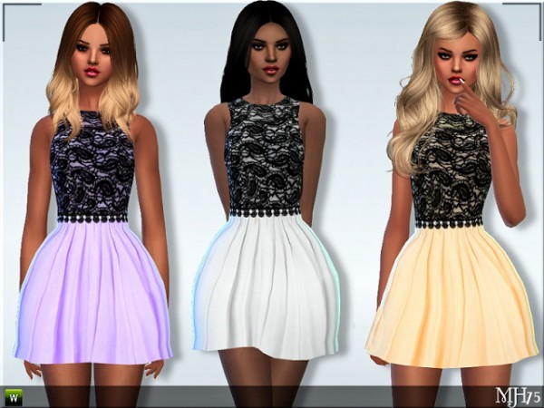  Sims 3 Addictions: Coralie Dress by Margies Sims