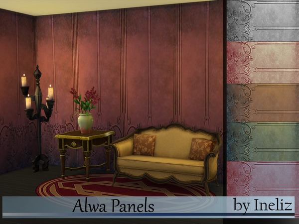  The Sims Resource: Alwa Panels by Ineliz