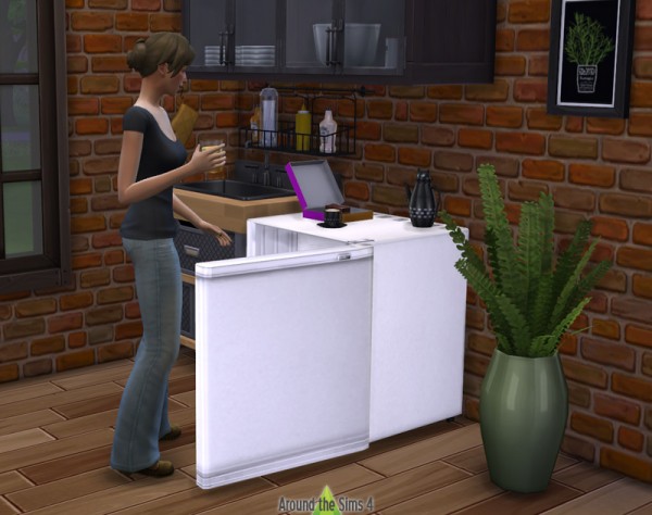  Around The Sims 4: Sims 2 University Mini Fridge